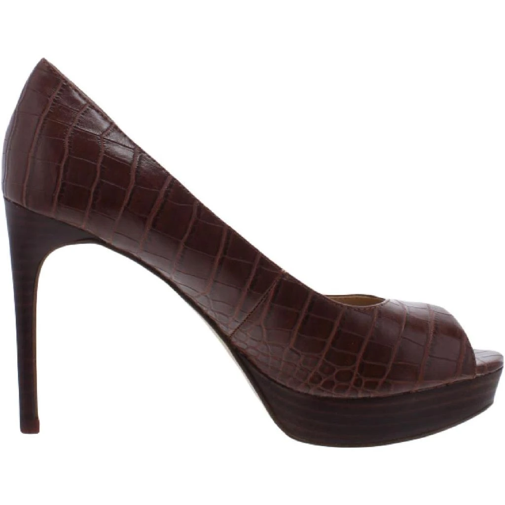 商品Nine West|Nine West Womens Elyse 3 Faux Leather Pumps Platform Heels,价格¥342,第3张图片详细描述