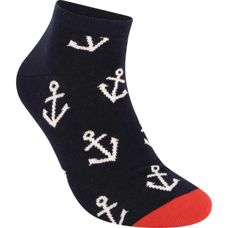 商品Happy Socks|Anchor low socks in navy,价格¥76,第2张图片详细描述