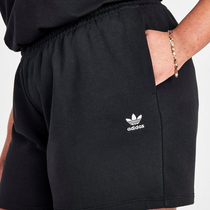 Women's adidas Essentials Slim Logo Shorts (Plus Size)商品第5张图片规格展示