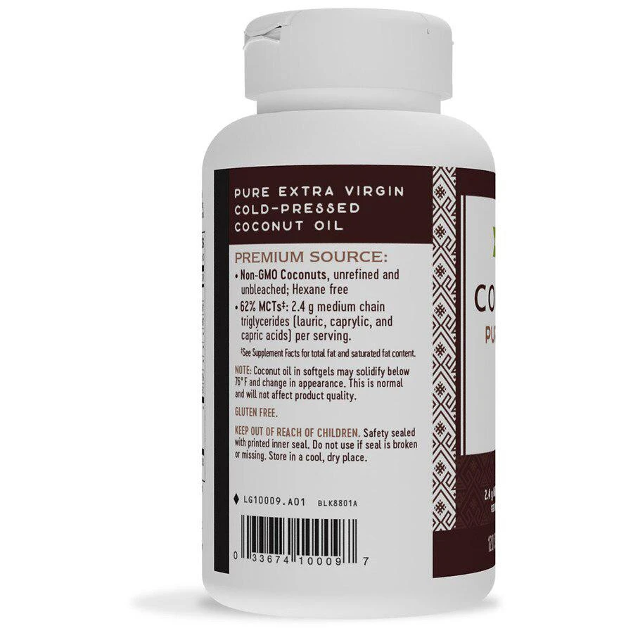 Coconut Oil Pure Extra Virgin Softgels 商品