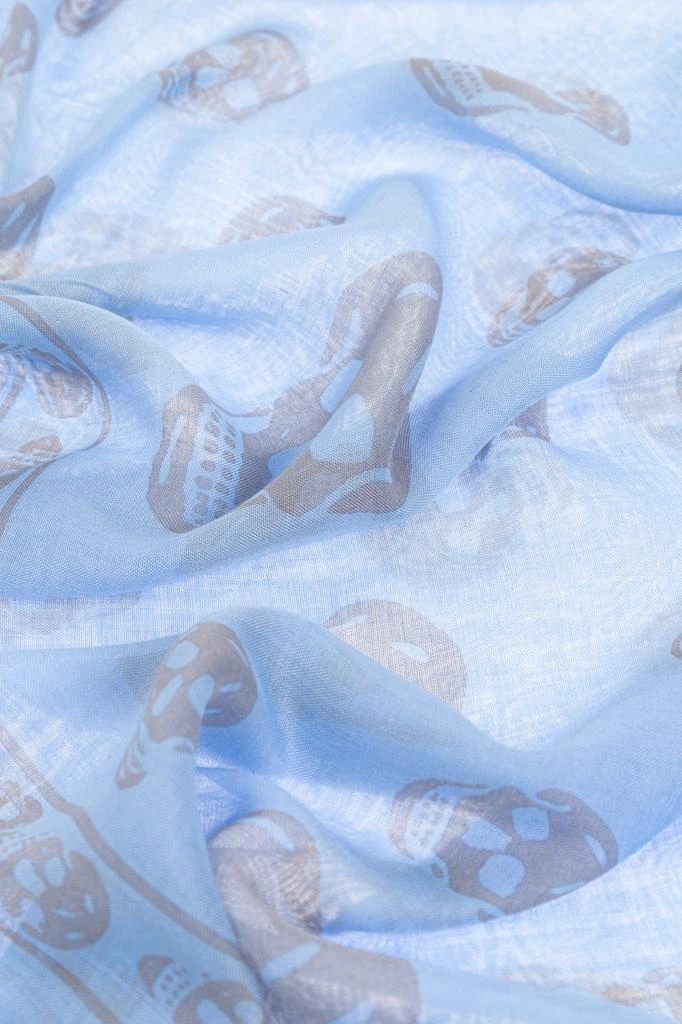 商品Alexander McQueen|Scarf with a distinctive skull motif,价格¥2776,第3张图片详细描述