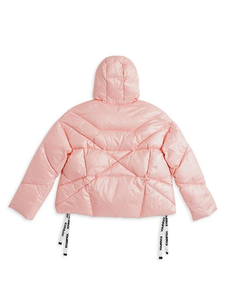 商品Khrisjoy|Little Kid's &amp; Kid's Shiny Puffer Jacket,价格¥2183,第3张图片详细描述