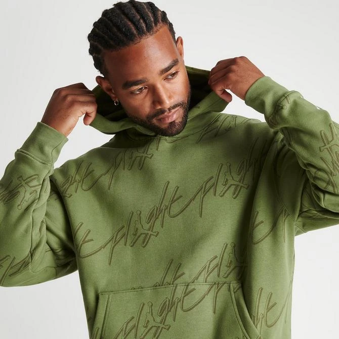 Men's Jordan Essentials Flight Graphic Fleece Pullover Hoodie 商品