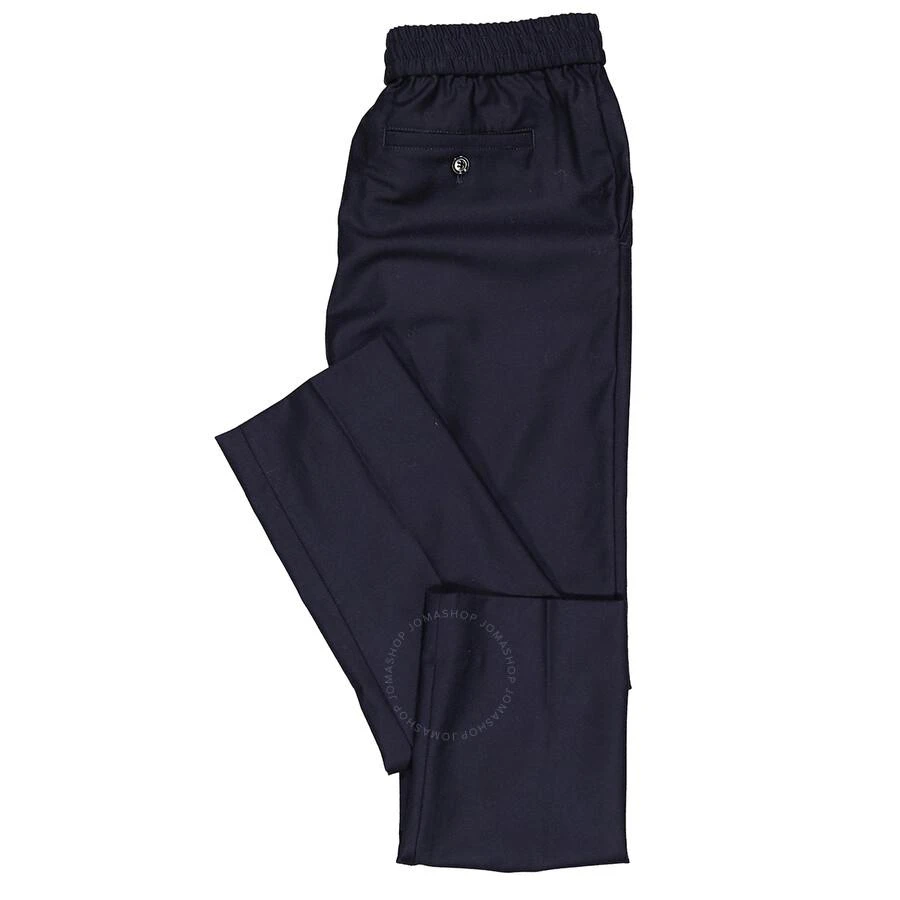 商品AMI|Men's Bleu Nuit Elasticated Waist Trousers,价格¥497,第3张图片详细描述