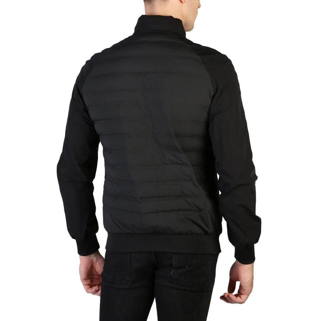 商品Calvin Klein|Calvin Klein Ribbed Hidden Hoodie Jacket,价格¥932,第2张图片详细描述