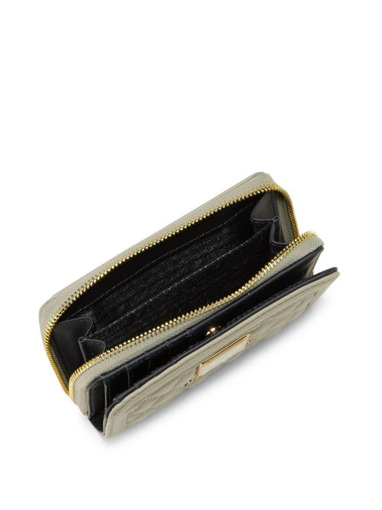 商品Moschino|Quilted Faux Leather Wallet,价格¥393,第2张图片详细描述