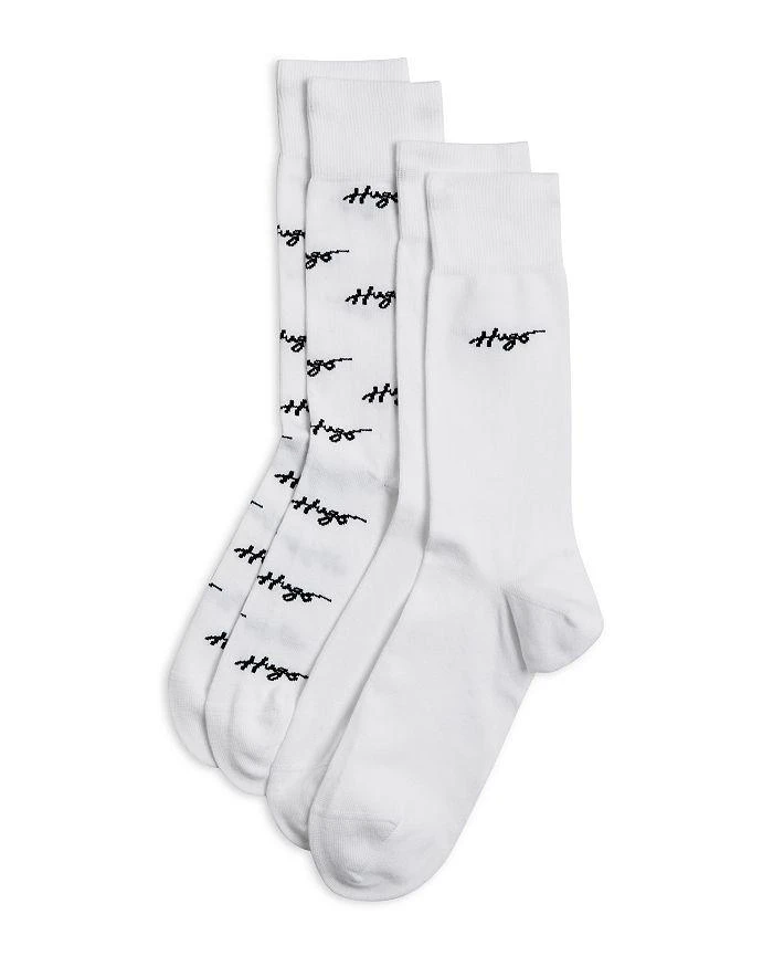 商品Hugo Boss|Logo Dress Socks, Pack of 2,价格¥80,第1张图片