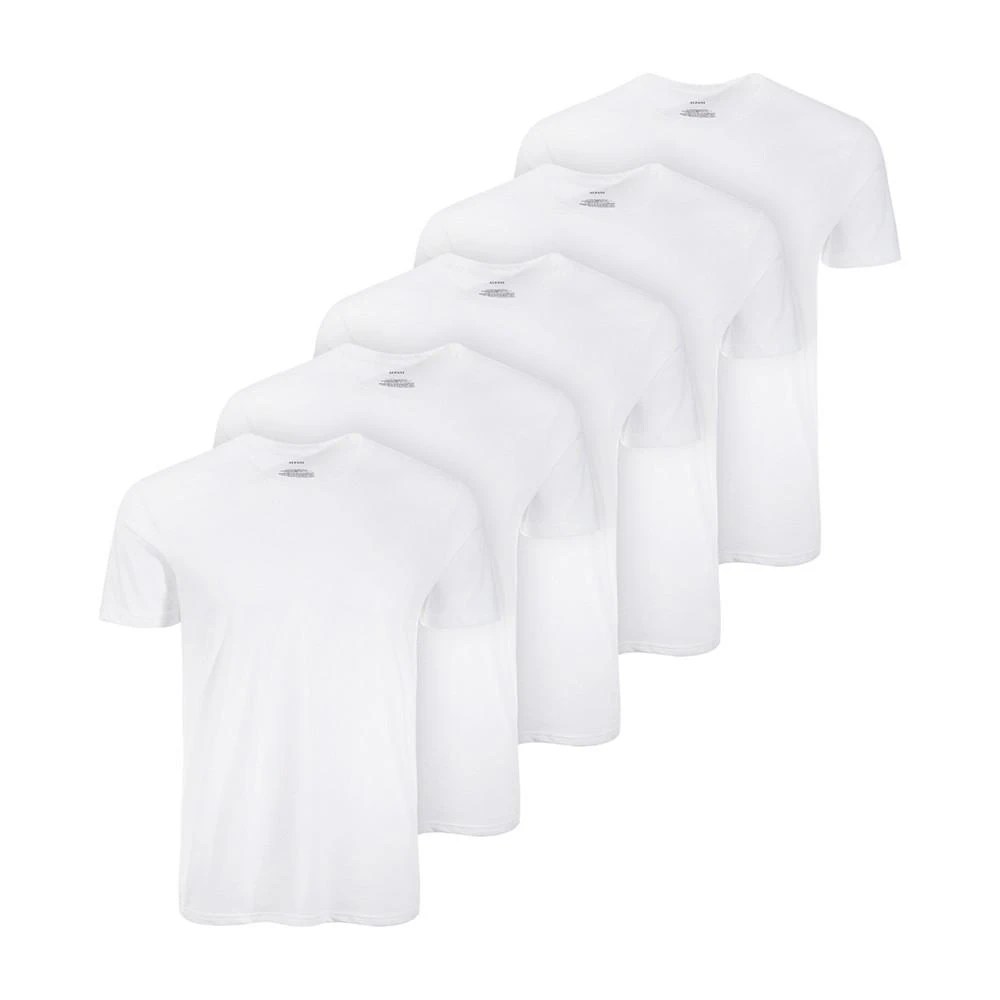 商品Alfani|Men's 5-Pk. Moisture-Wicking Solid T-Shirts, Created for Macy's,价格¥153,第1张图片