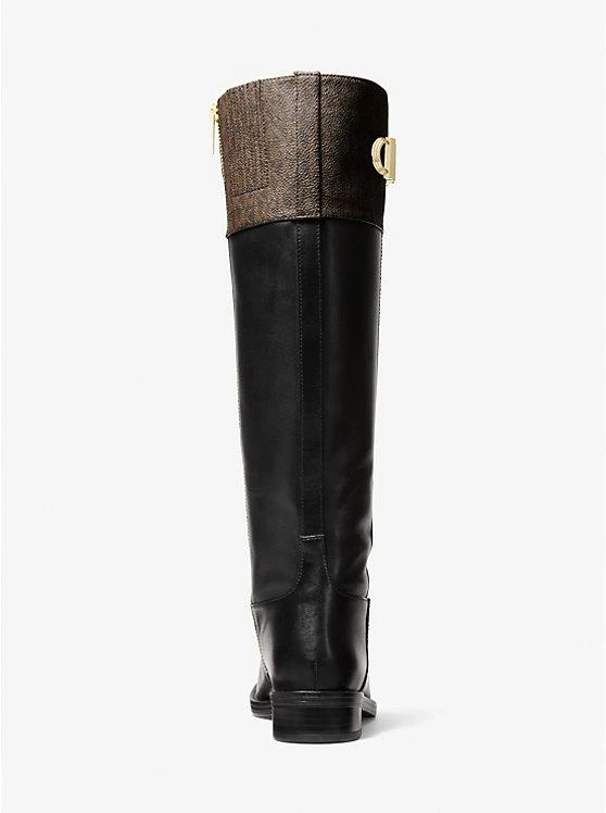 商品Michael Kors|Parker Logo and Leather Boot,价格¥1302,第4张图片详细描述