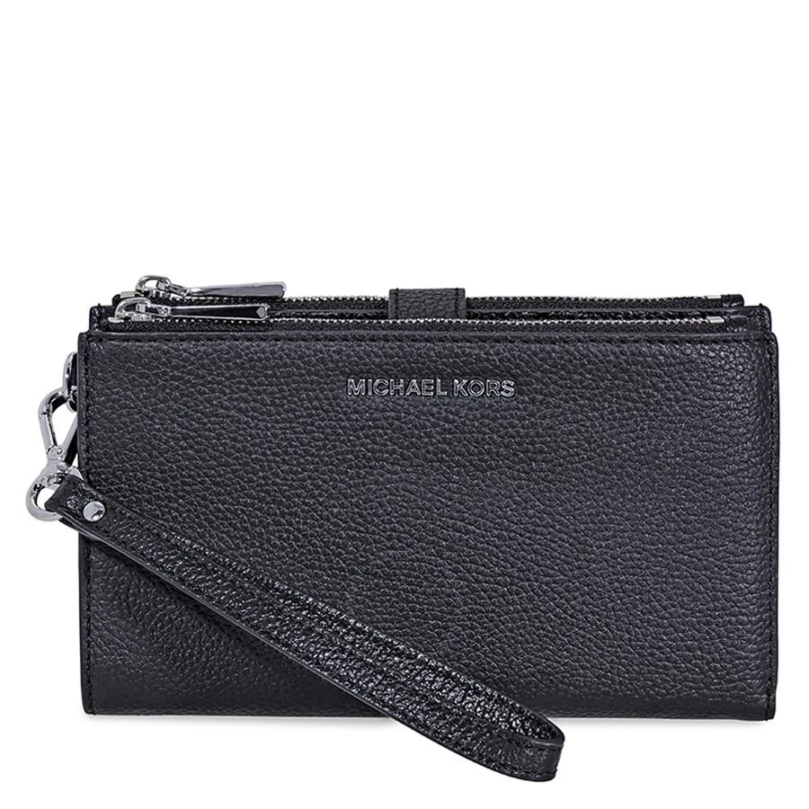 商品Michael Kors|Adele Double Zip Wristlet - Black,价格¥588,第1张图片