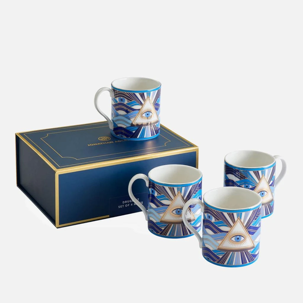 商品Jonathan Adler|Jonathan Adler Boxed Druggist Mugs - Set Of 4,价格¥989,第4张图片详细描述