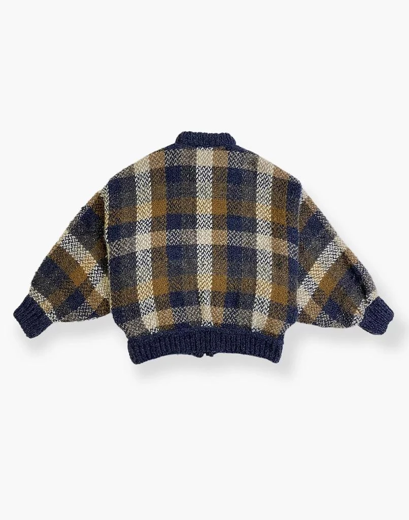 商品Madewell|BusyLadyBaca & The Goods 1980s Vintage Batwing Plaid Wool Jacket,价格¥2127,第2张图片详细描述