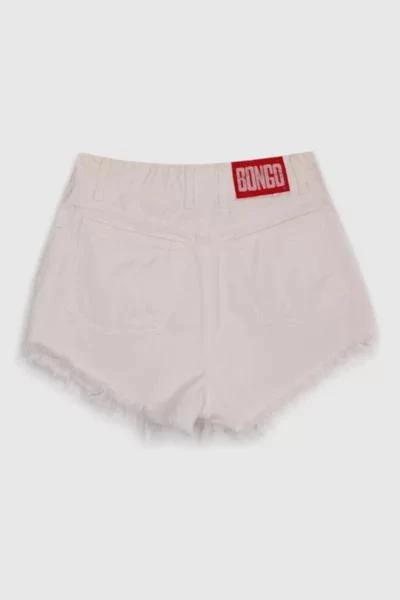 商品Urban Outfitters|Vintage Bongo White High Rise Shorts,价格¥295,第2张图片详细描述