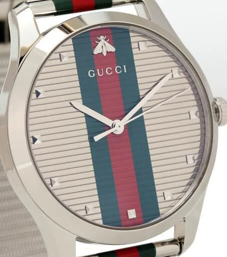 商品Gucci|G-Timeless 42mm stainless steel watch,价格¥10898,第4张图片详细描述