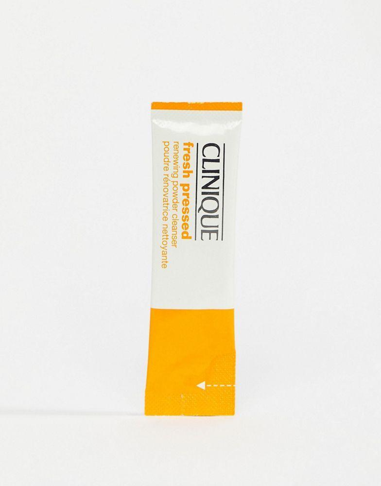商品Clinique|Clinique Fresh Pressed Pure Vitamin C 5% Renewing Powder Cleanser 0.5G X28,价格¥235,第1张图片