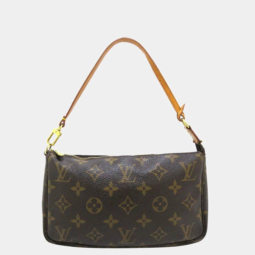 商品[二手商品] Louis Vuitton|Louis Vuitton Brown Monogram Pochette Accessoires,价格¥6775,第1张图片