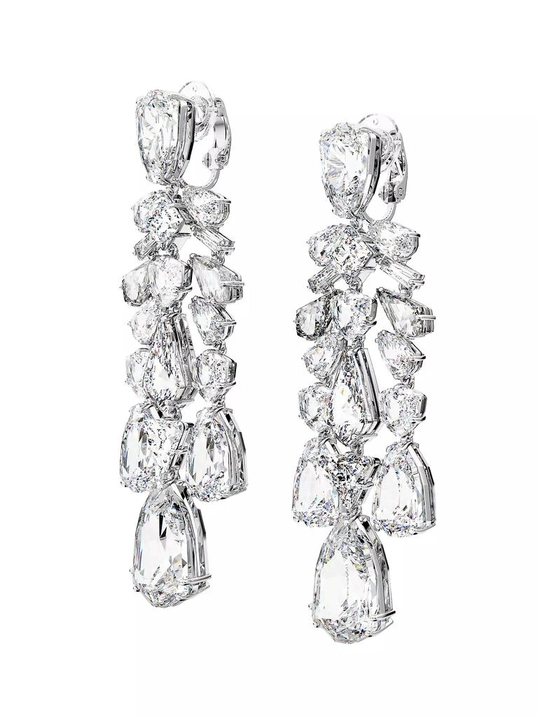 商品Swarovski|Mesmera Rhodium-Plated & Crystal Clip-On Earrings,价格¥3223,第4张图片详细描述