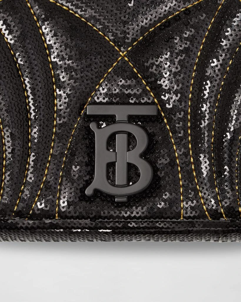 商品Burberry|Lola Small Quilted Sequin Chain Shoulder Bag,价格¥26937,第4张图片详细描述