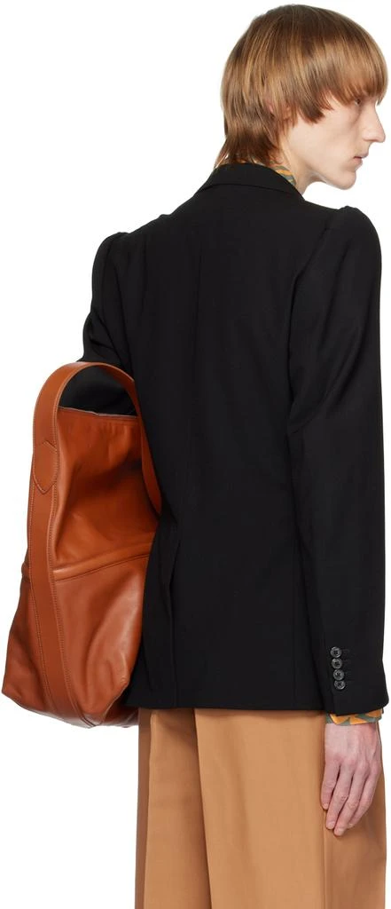 商品Dries Van Noten|黑色平驳领西装外套,价格¥8634,第3张图片详细描述