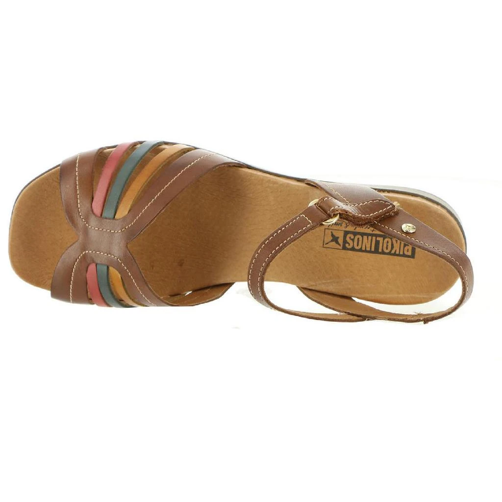 商品Pikolinos|Pikolinos Womens Ibiza Leather Square To Strappy Sandals,价格¥273,第3张图片详细描述