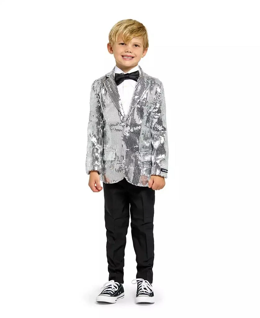 商品Suitmeister|Big Boys Sequin Party Stylish Fit Jacket Blazer,价格¥347,第1张图片