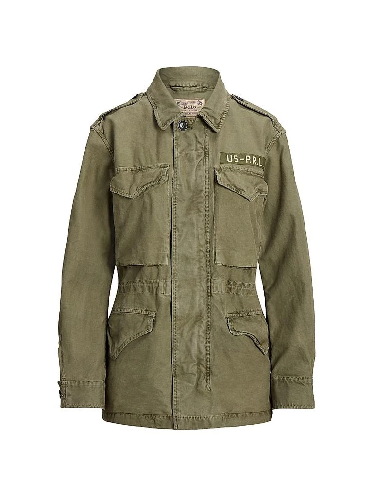 商品Ralph Lauren|Cotton Twill Utility Jacket,价格¥2973,第1张图片