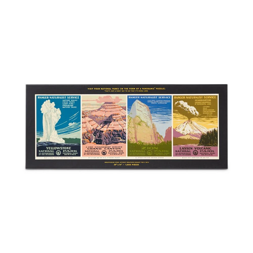 商品Galison|Panoramic Puzzle National Parks 1000-Pc. Puzzle,价格¥75,第1张图片