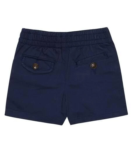 商品Ralph Lauren|Baby cotton twill shorts,价格¥458,第2张图片详细描述