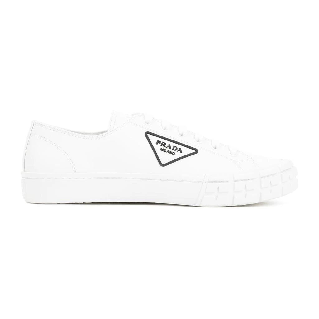 商品Prada|PRADA  CASSETTA WHEEL SNEAKERS SHOES,价格¥3469,第1张图片