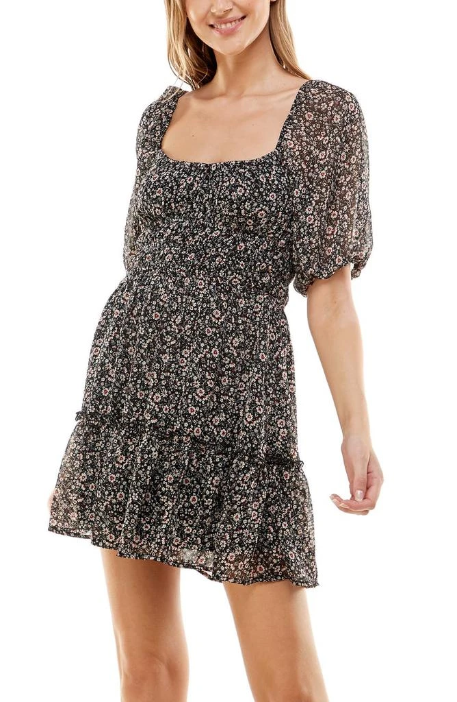 商品ROW A|Back Cutout Smocked Mini Dress,价格¥245,第3张图片详细描述
