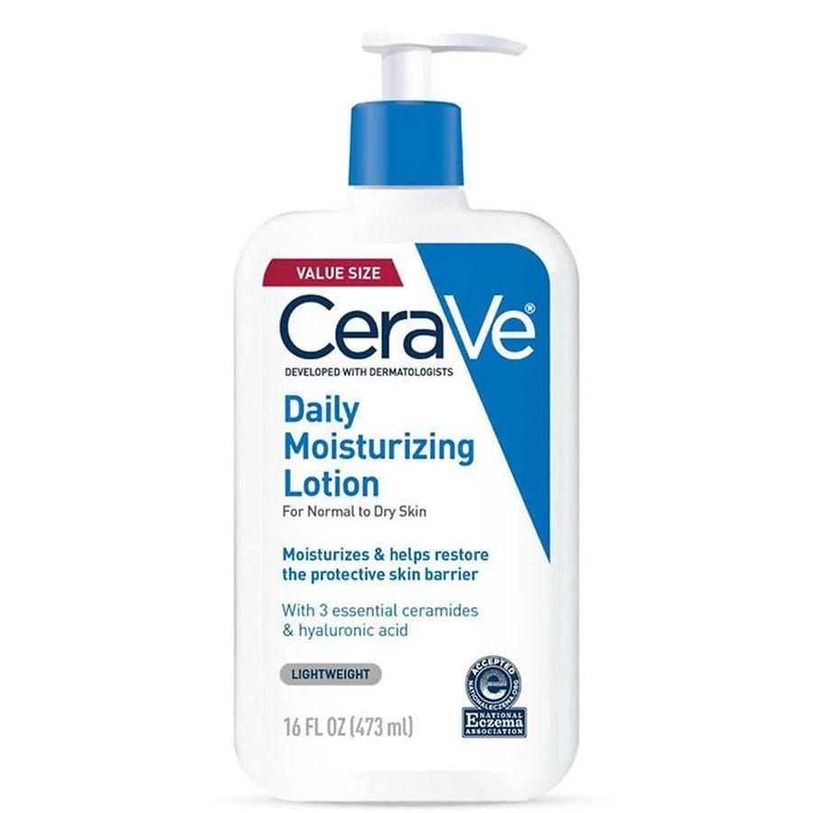 商品CeraVe|Moisturizing Lotion with Hyaluronic Acid for Normal to Dry Skin Fragrance-Free,价格¥168,第1张图片