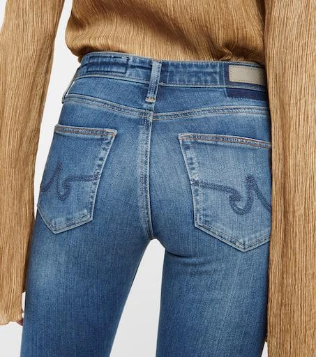 商品AG Jeans|Farrah Skinny Ankle牛仔裤,价格¥1217,第5张图片详细描述