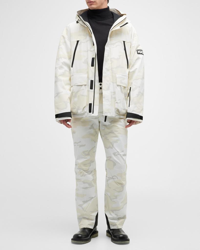 Men's Frost-Z Waterproof Hooded Down Ski Jacket商品第3张图片规格展示