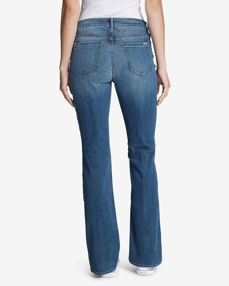 商品Eddie Bauer|Women&#39;s StayShape Boot Cut Jeans - Curvy,价格¥522,第4张图片详细描述