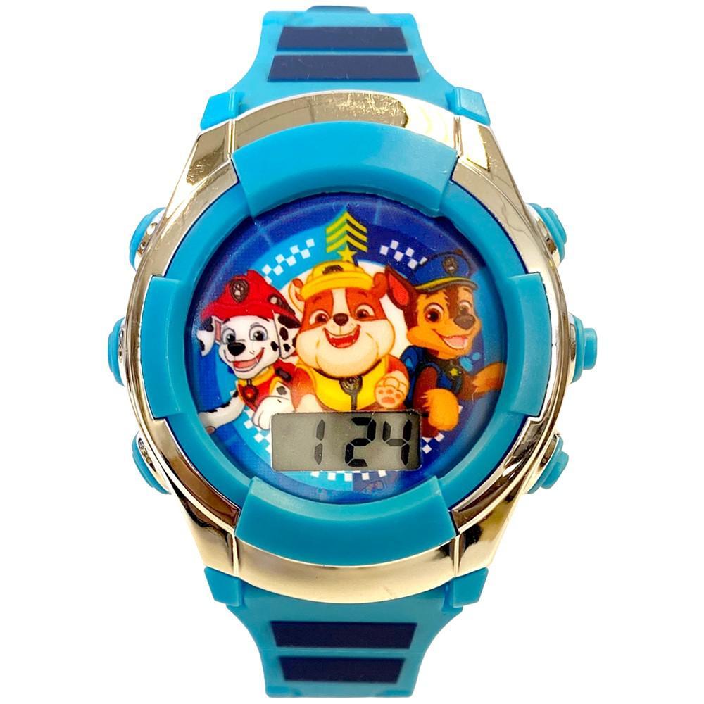 商品Accutime|Kid's Digital Paw Patrol Blue Silicone Strap Watch 38mm,价格¥226,第1张图片