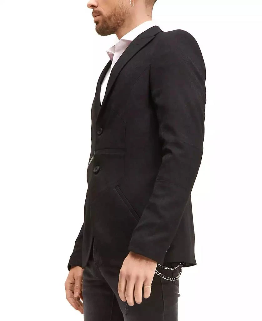 商品RON TOMSON|Men's Modern Lightweight Geometric Sport Coat,价格¥1780,第3张图片详细描述