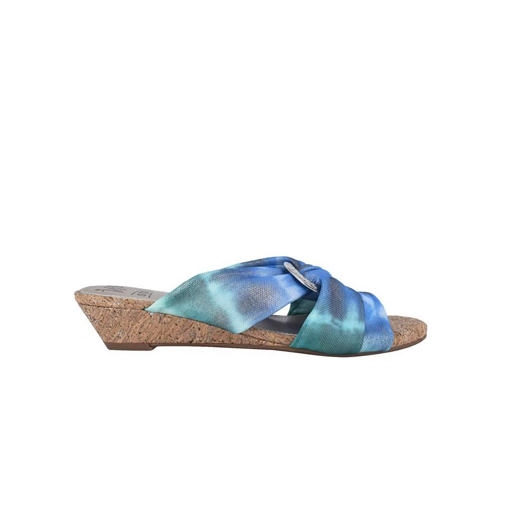 商品Macy's|Women's Rexine Memory Foam Slide Sandal,价格¥272,第2张图片详细描述