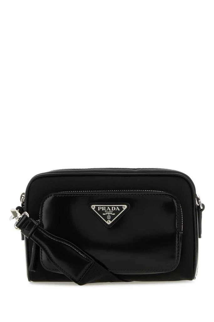 商品Prada|Prada Triangle-Logo Zipped Crossbody Bag,价格¥17627,第1张图片