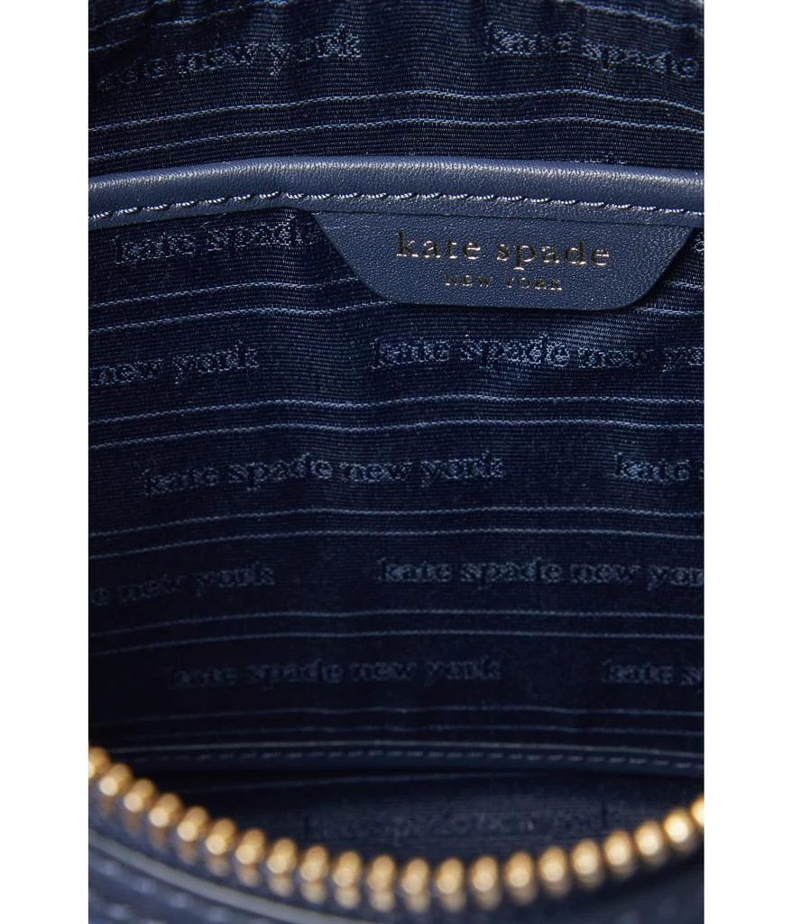 商品Kate Spade|Spade Flower Jacquard Stripe Sam Small Convertible Shoulder Bag,价格¥2233,第3张图片详细描述