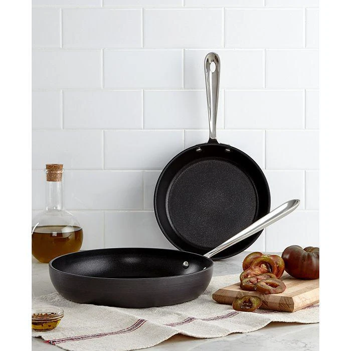 商品All-Clad|HA1 Hard Anodized Nonstick 8" and 10" Fry Pan Set,价格¥528,第3张图片详细描述