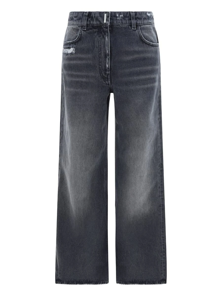 商品【商品预售7天】 Givenchy|Givenchy 女士牛仔裤 BW50WH5Y5N001 黑色,价格¥4138,第1张图片