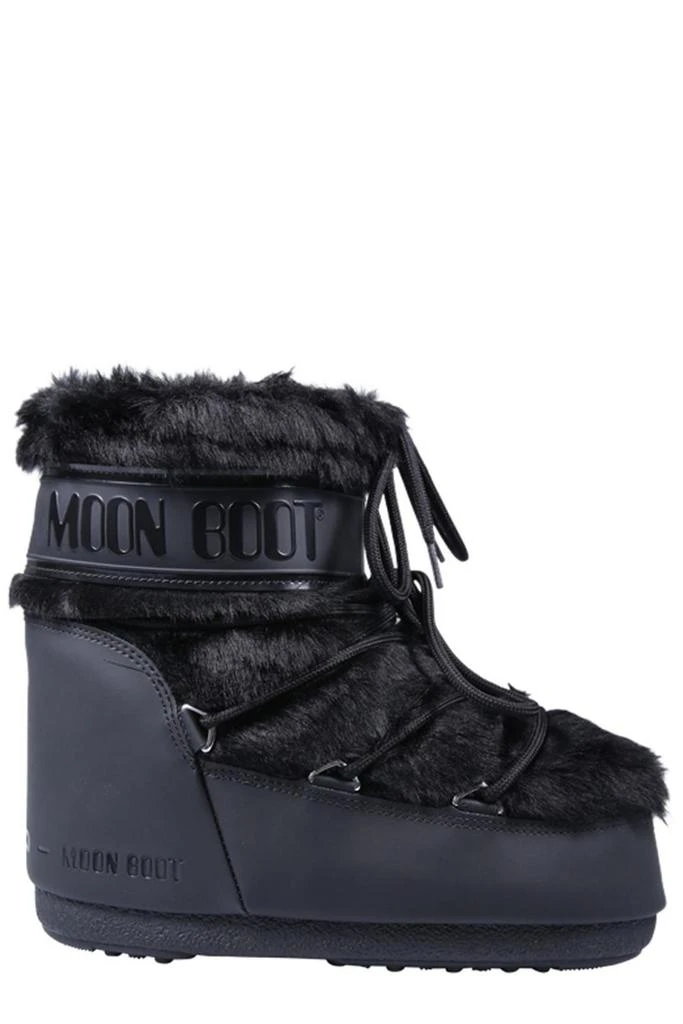 商品Moon Boot|Moon Boot Icon Low Faux-Fur Lace-Up Boots,价格¥1359,第1张图片