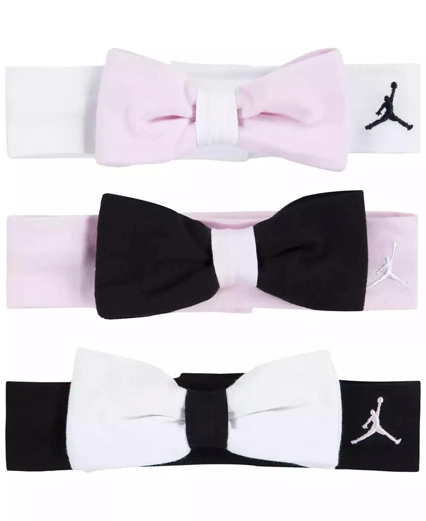 商品Jordan|Baby Girls Stretch Headbands, Pack of 3,价格¥144,第1张图片