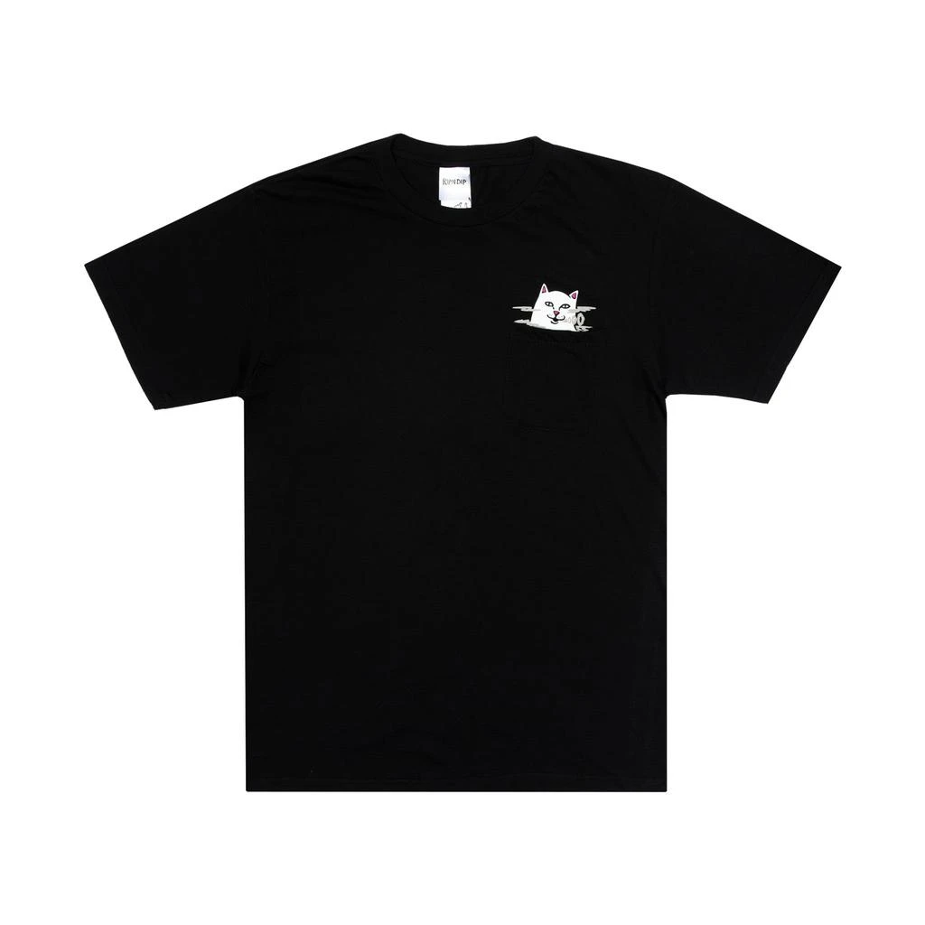 商品RIPNDIP|Lord Nermal Smokey Pocket Tee (Black),价格¥166,第1张图片