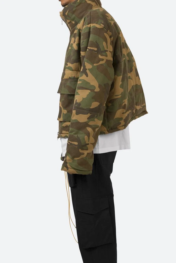 商品MNML|Cropped Puffer Jacket - Camo,价格¥739,第4张图片详细描述