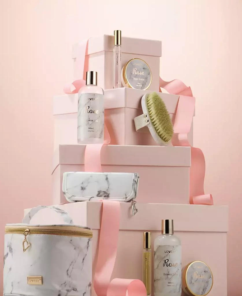 商品Lovery|15-Pc. Rose Home Spa Luxury Body Care Gift Set,价格¥298,第5张图片详细描述