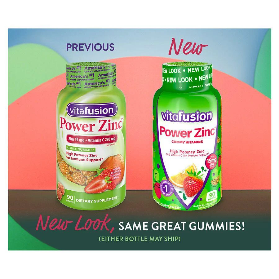 商品Vitafusion|Power Zinc Gummy Vitamins,价格¥119,第3张图片详细描述