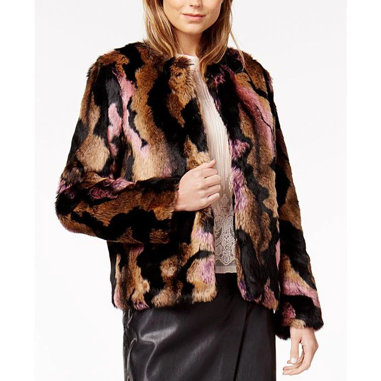 商品Bar III|Faux-Fur Coat, Created for Macy's,价格¥763,第1张图片