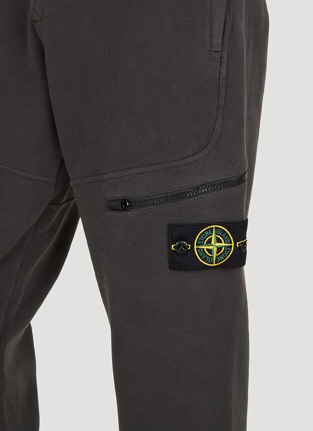 Compass Patch Track Pants in Grey商品第5张图片规格展示