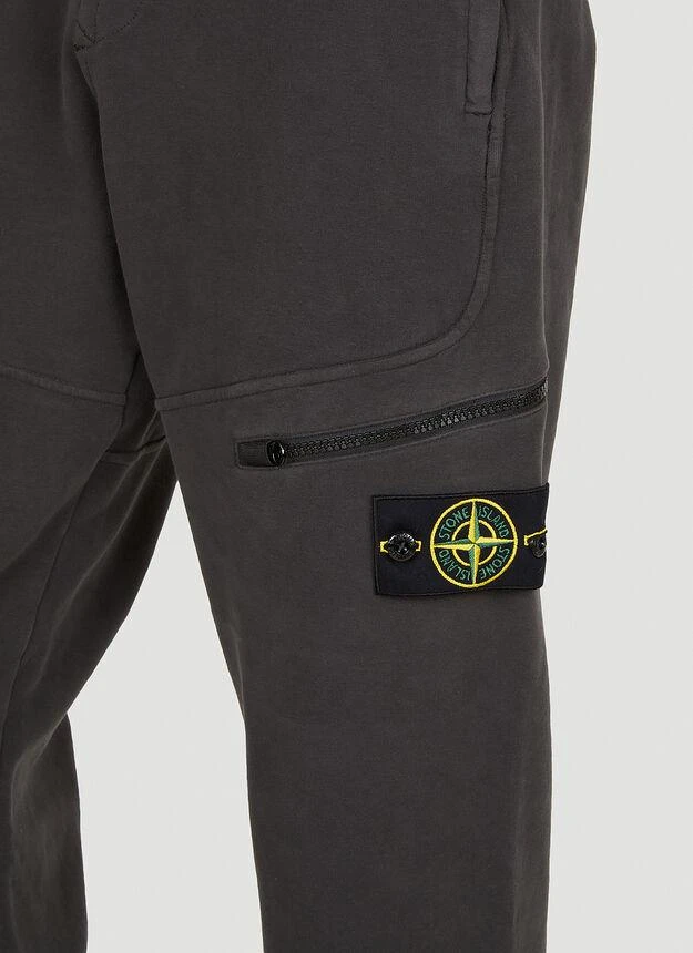 商品Stone Island|Compass Patch Track Pants in Grey,价格¥3129,第5张图片详细描述